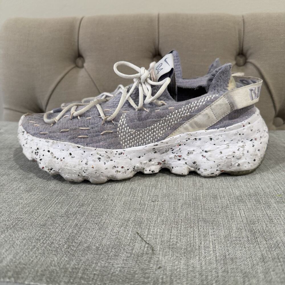 Nike Space Hippie 04 Sneakers Mens 8.5 Gray Pink Sustainable Running‎ Shoes